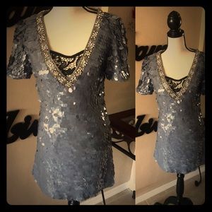 BB VPaillette Huge Sequins Dress.